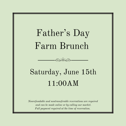 Father's Day Brunch - 11:00am