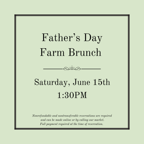 Father's Day Brunch - 1:30pm